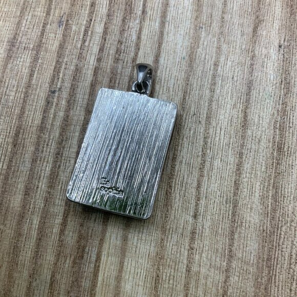 Lia Sophia Floral Wooden Jewel Slide Pendant - Picture 4 of 4